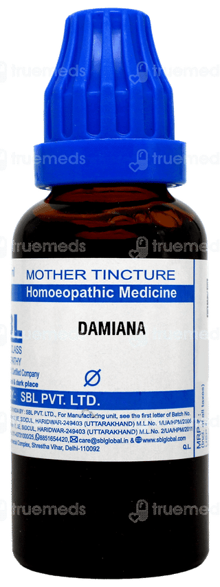 Sbl Damiana Q Mother Tincture 30Ml